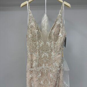 Wedding Dress-Mariposa k1975-Kitty Chen-50% OFF- size bridal 8 (new with tags)